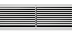 Rejillas de ventilación fabricadas en chapa de acero con lamas horizontales regulables de manera individual