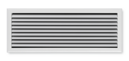 Rejillas de ventilación con marco plano - también indicada para disposición horizontal continua