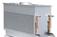 Inductor para instalación en techo, con una o dos salidas para descarga de aire, batería vertical y bandeja para recogida de condensados